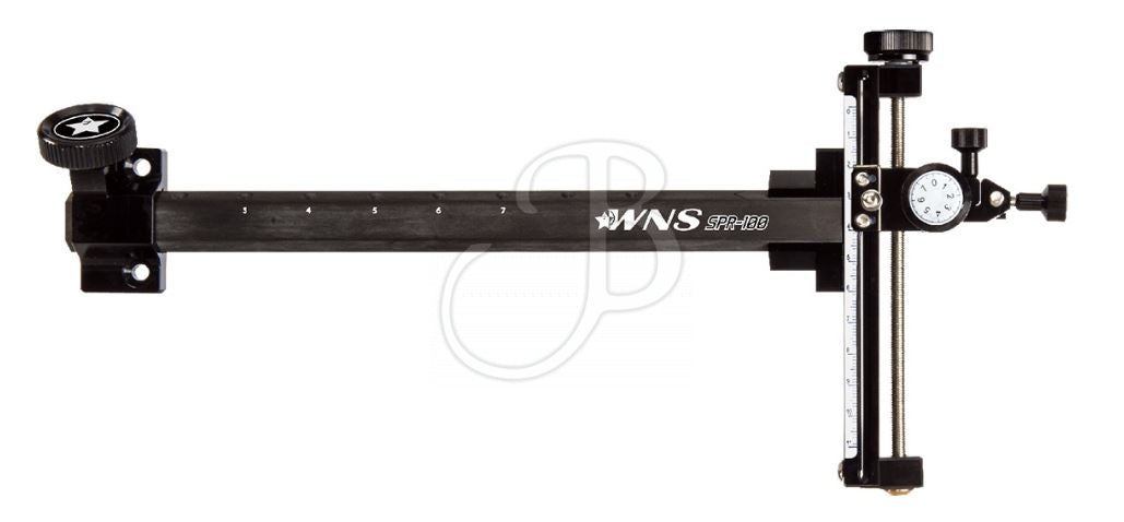 WNS Visier SPR-100, klarer Schutzausweis für Schutzhelme, auf einem weißen Hintergrund sichtbar