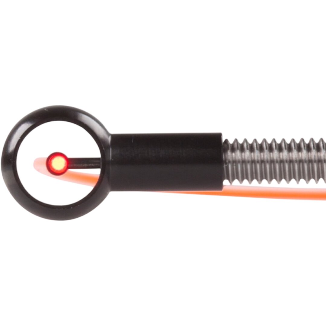 Shibuya Fiber Optic Visierpin für Bogenschießen, leuchtendes Faseroptik-Korn, wechselbar, 7mm oder 12mm, lichtstark, für Recurve-Bögen
