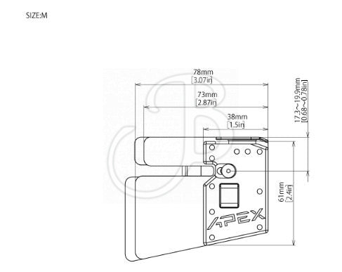 Sibuya Tab Apex in Schwarz mit ergonomischem Design, ideal für professionelle Anwendungen, zeigt die strukturierte Oberfläche.