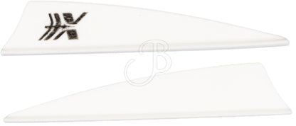 Cross-X Vane Shield 2,5" Pfeilspitze aus Metall, 50 Stück für Bogenschießen, stabile und langlebige Pfeilspitzen.