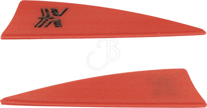 Cross-X Vane Shield 2,5 Zoll, 50 Stück, langlebiger Schutz für Pfeile, hochwertige Carbon- oder Aluminium-Vane für Bogenschießen
