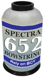 Blaues Sehnengarn BCY 652 Spectra von BCY Fibers, 150x260 mm, dünner, robuster Faden für Bogenschießen oder Handwerk