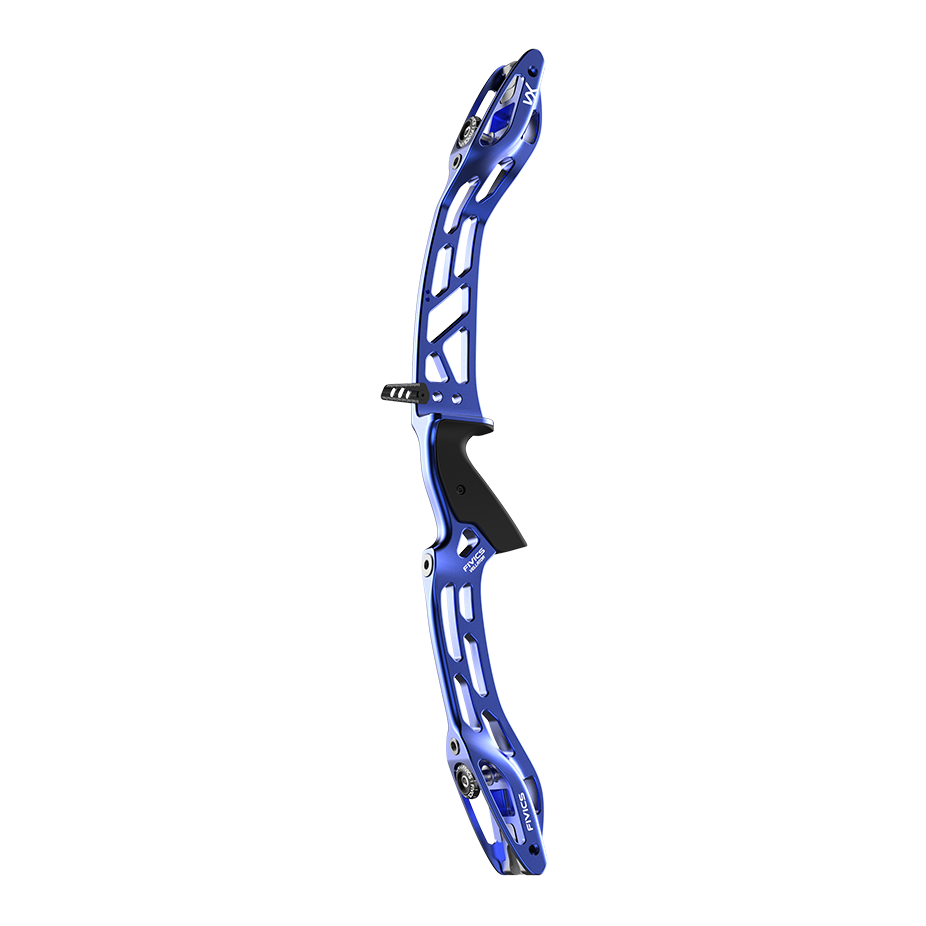 Fivics VX 25 Zoll ILF Mittelteil, blauer Bogenstabilisator für Recurvebogen, hochwertiges 3D-Design