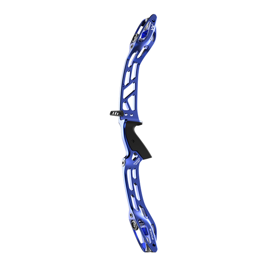 Fivics VX 25 Zoll ILF Mittelteil, blauer Bogenstabilisator für Recurvebogen, hochwertiges 3D-Design