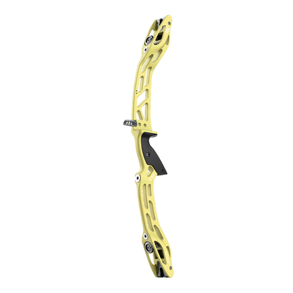 Fivics VX 25" ILF Mittelteil, grüner Power-Armbrust-Ansatz für präzises Bogenschießen, auf weißem Hintergrund.