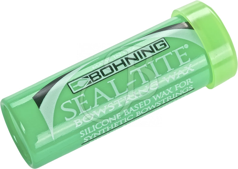 Bohning Seal-Tite Sehnenwachs in einer Dose, zur Pflege und Versiegelung von Bogensehnen, mit Bohning Logo auf der Verpackung