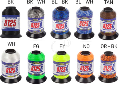 Bündel BCY Fibers Sehnengarn BCY 8125 in natürlicher Farbe, hochwertiges Zughilfsmittel für Handarbeiten und Bogenschießen