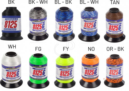 Bündel BCY Fibers Sehnengarn BCY 8125 in natürlicher Farbe, hochwertiges Zughilfsmittel für Handarbeiten und Bogenschießen