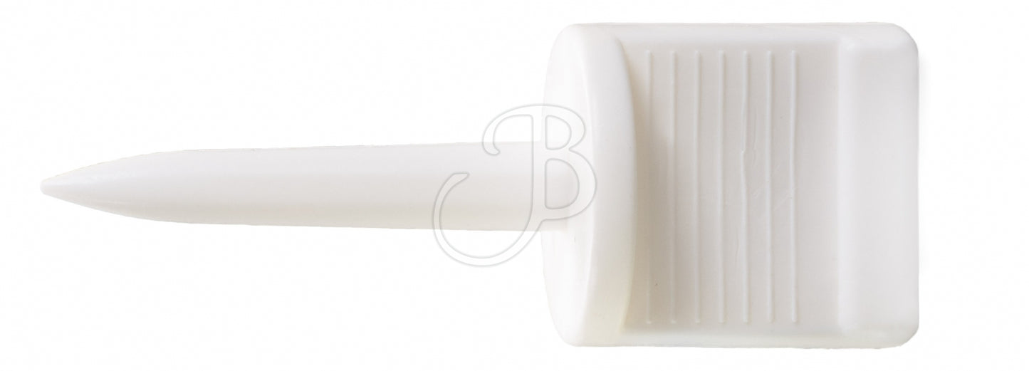 12 Kunststoff-Schraubennägel für Bogenschützen von Archery Services, ideal für Booster Scheiben, langlebig und robust.