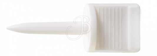 12 Kunststoff-Schraubennägel für Bogenschützen von Archery Services, ideal für Booster Scheiben, langlebig und robust.