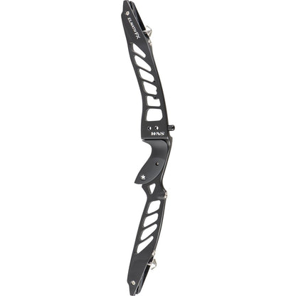 WNS Elnath FX 25 Zoll ILF Mittelteil für Recurvebogen, leichter Aluminium-Riser mit ergonomischem Griff