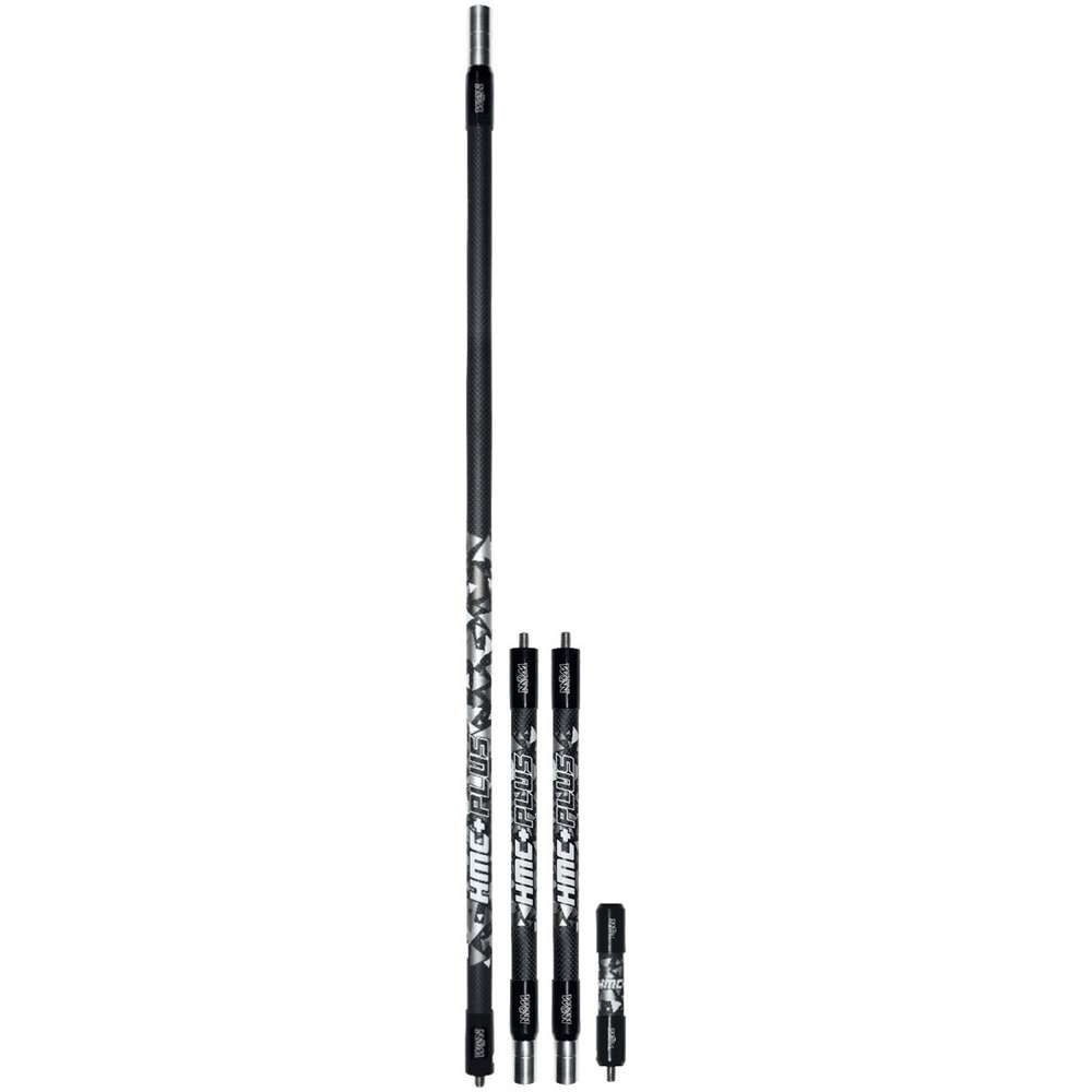 WIN&WIN HMC Plus Extender, stabilisator für Bogenschießen, zeigt das Produkt aus verschiedenen Blickwinkeln