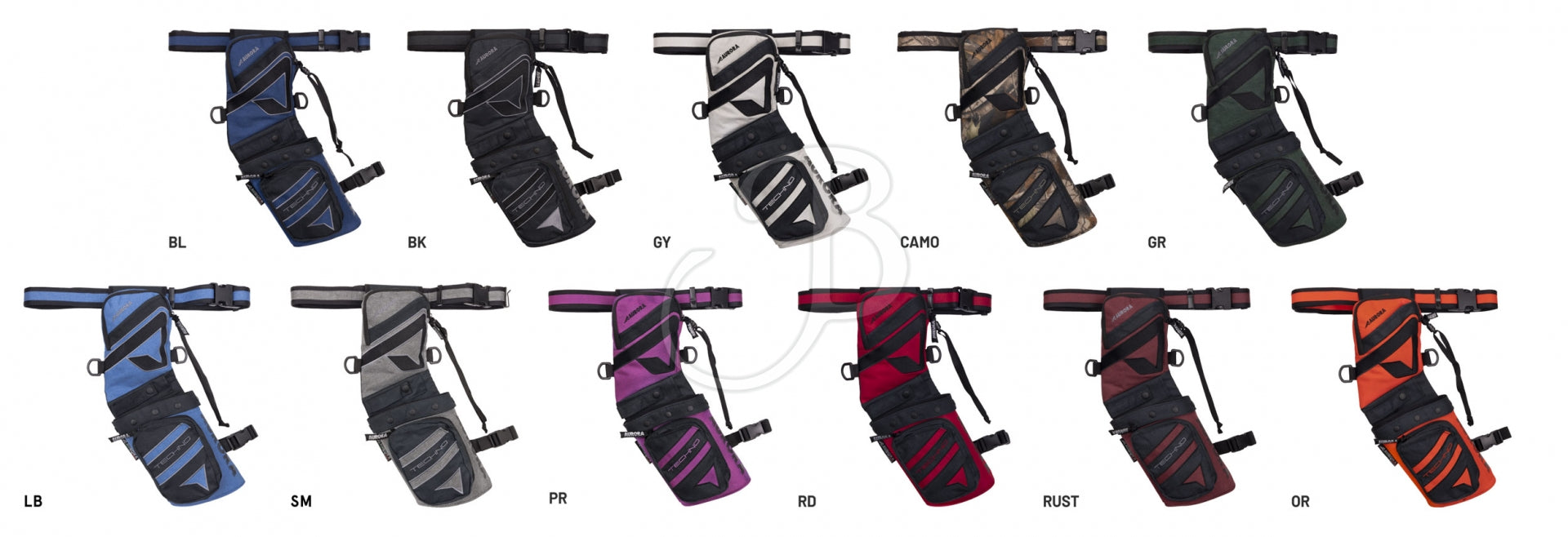 Schwarze Aurora Techno Field 2.0 rechts, technische Details und robustes Design, Nahaufnahme.