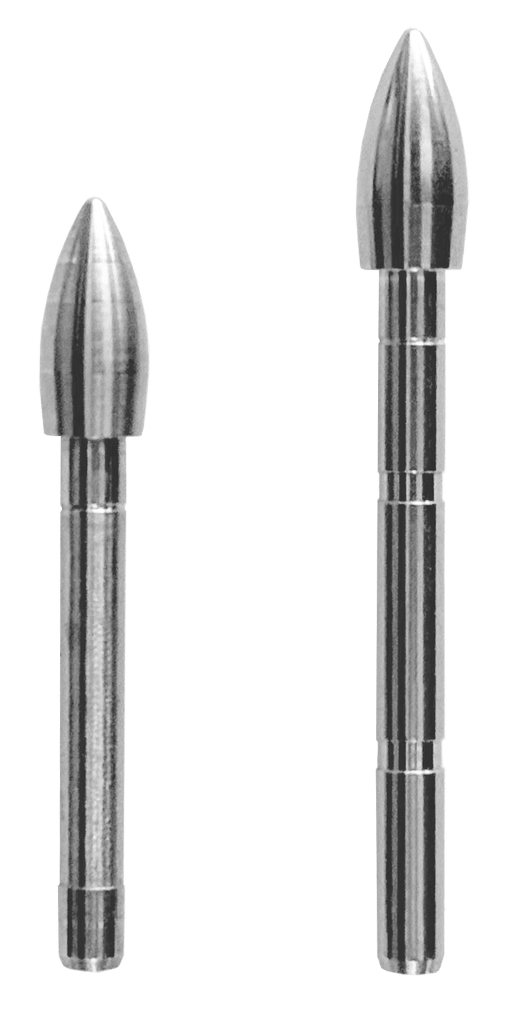 Easton X10 Wolframspitzen, 12 Stück, hochwertige Pfeilspitzen aus Wolfram, passend für Easton Pfeile, detailreiche Aufnahme