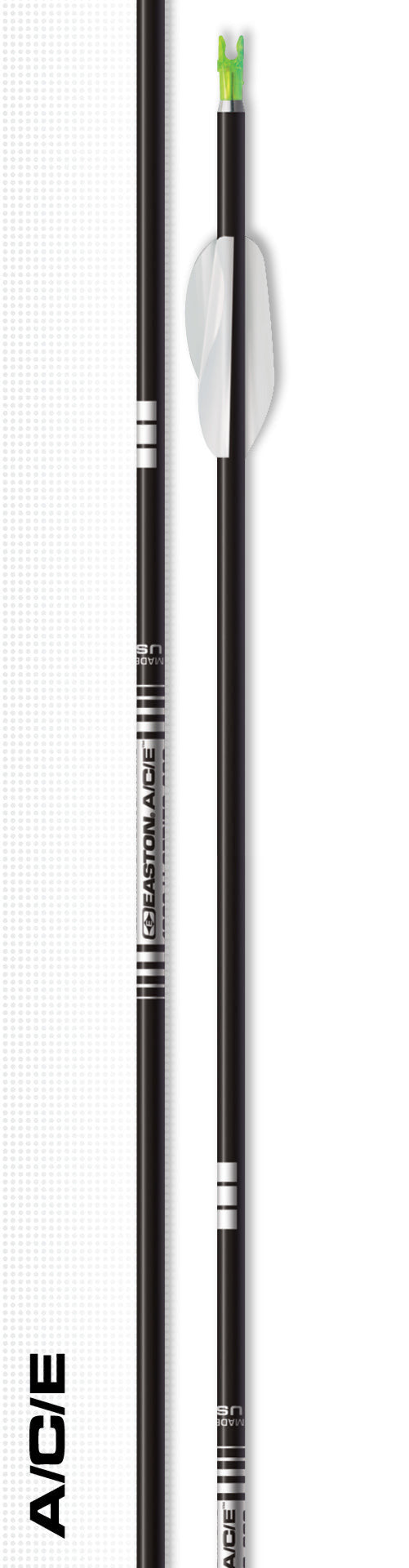 Easton A/C/E Barreled 12er Set, Baseballschläger mit runder Form, Easton Marke, für Baseball und Softball, Nahaufnahme