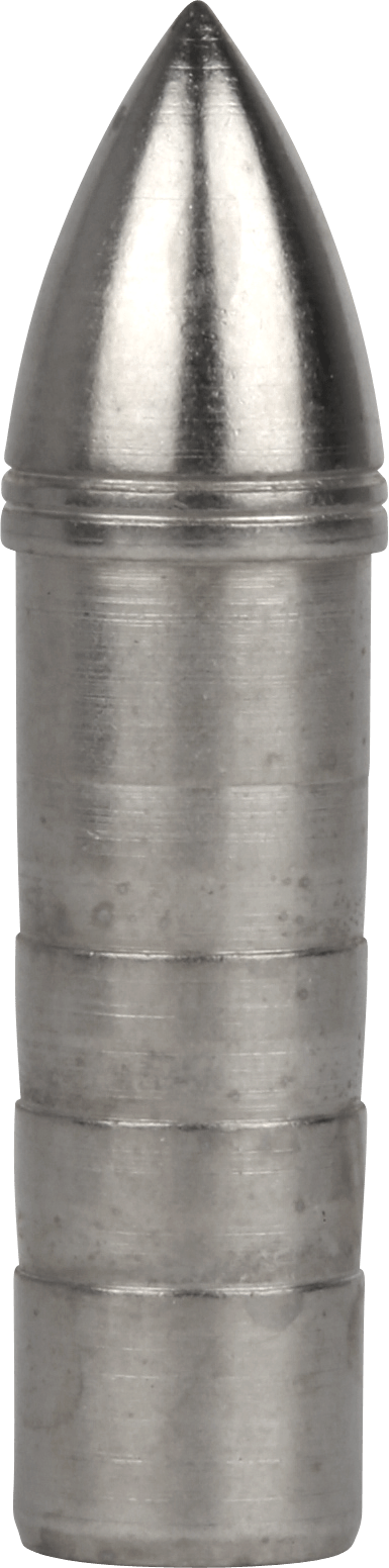 Easton Bullet Pfeilspitzen, 12 Stück, 50 Grain, für Bogenschießen, langlebige Metallspitzen im Set.