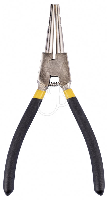Booster Loop Zange mit ergonomischem Griff, ideal zum Biegen und Formen von Drähten für elektrische Arbeiten.