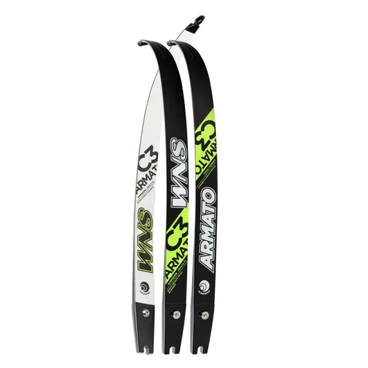WNS Armato C3 Carbon ILF Wurfarme, 18-42 lbs, leichter Carbonbogenarmbrust, hochwertiges ILF-Design, für Präzision und Leistung